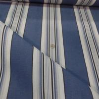 Toile de store raye bleu blanc bache 4 saisons en teflon6