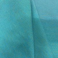 Toile de store tisse bleu et jaune2