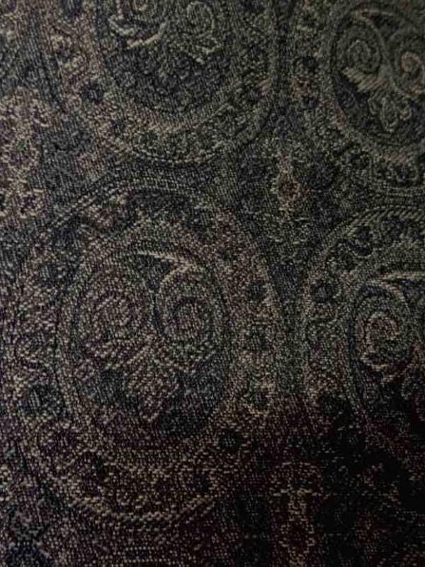 Toile en coton legere d ameublement motifs medaillons