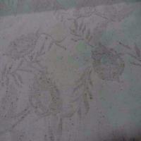 Toile legere beige faconne tweed et brode0