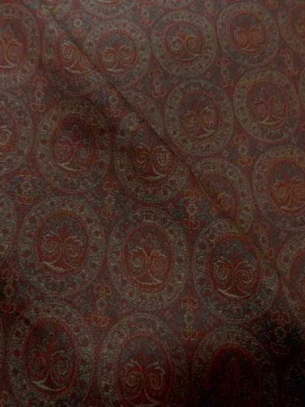 Toile legere d ameublement motifs medaillons