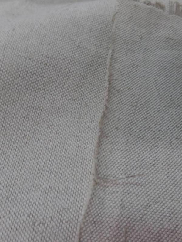 Tissu Toile Natté écrue 55% coton 45% lin 320 gr m² en 2.80 l