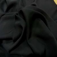 Tres beau dupions noir en polyester2