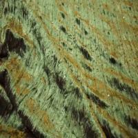 Tres beau velours souple vert kaki a sequins2