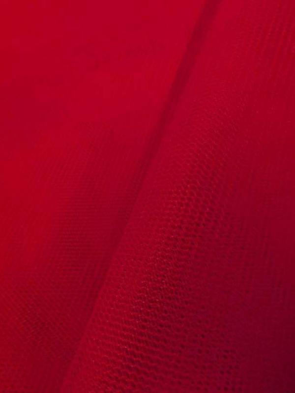 Tulle rouge en 1 40m de large