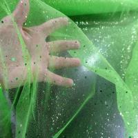 Tulle vert anis a paillettes verte1
