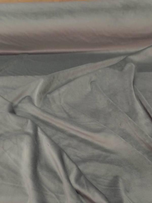 Velours ameublement lisse beige kaki en 1 45m de large
