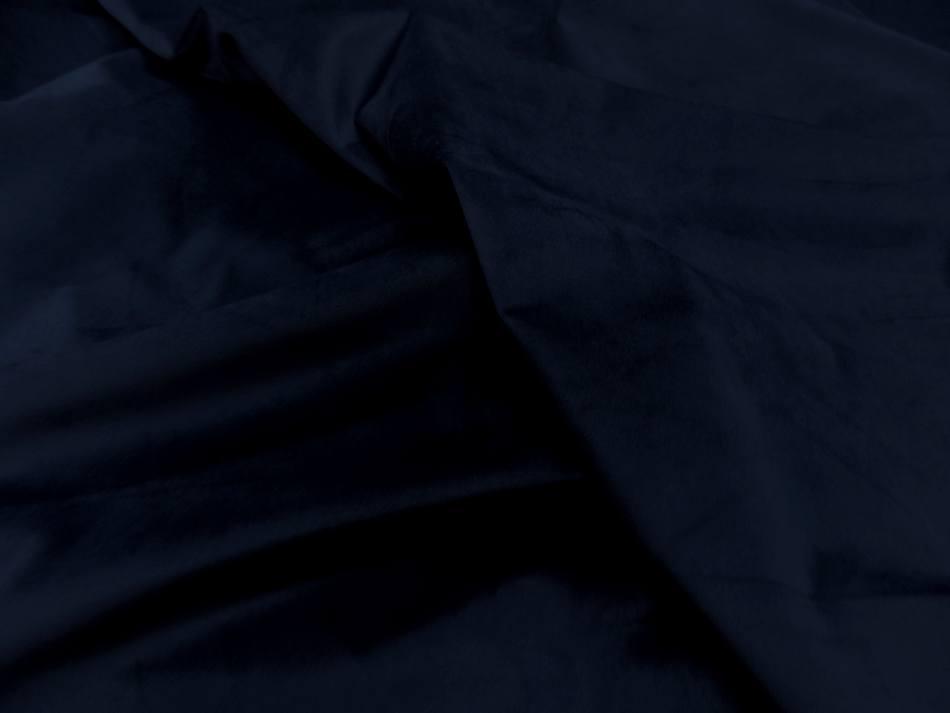 Velours ameublement lisse bleu en 1 45m de large