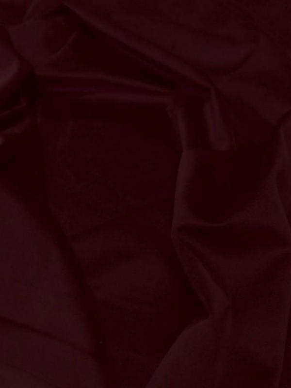 Velours ameublement lisse rouge bordeaux