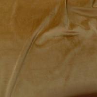 vente de velours ameublement lisse moutarde en 1.45m de large