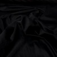 Velours ameublement lisse noir en 1 45m de large0