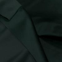 tissu velours ameublement lisse vert foncé