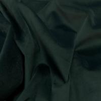 Velours ameublement lisse vert foncé