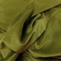 velours ameublement lisse vert olive en 1.45m de large