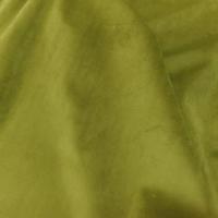 tissu velours ameublement lisse vert olive pas cher