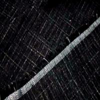 Velours coton noir pour l ameublement chine blanc
