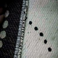 Velours coton pour l ameublement ton noir et blanc3 1