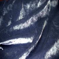 Velours d ameublement ton gris bleu