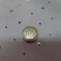 Velours double face blanc a strass pas cher