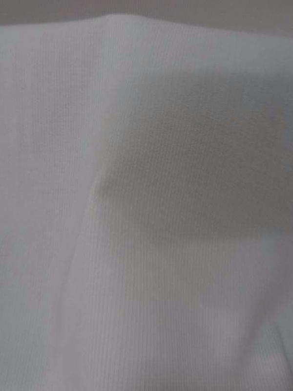 Velours milleraies blanc casse