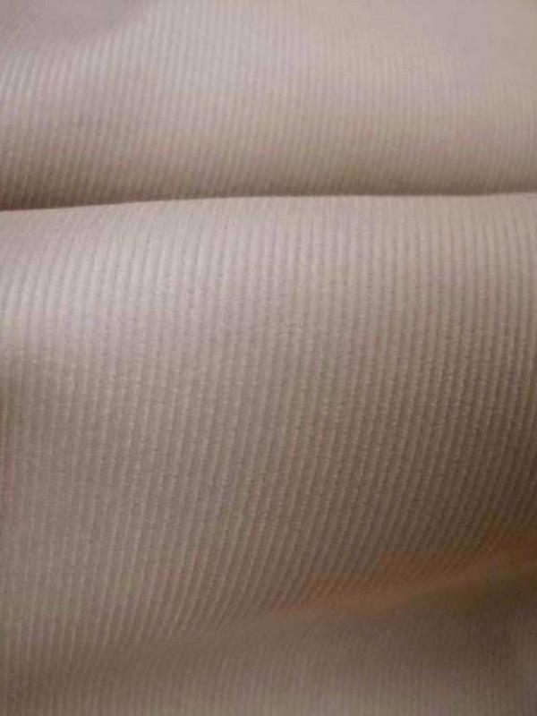 Velours milleraies souple ton beige