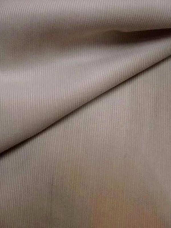 Velours milleraies souple ton beige