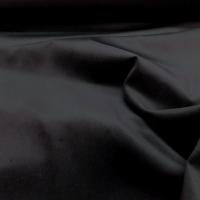 tissu Velours palatine noir en coton en ligne