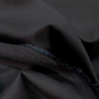 tissu Velours palatine noir en coton en 1 40 m de l