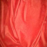 Velours ras orange rouille sans cotes6
