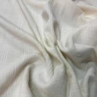 Velours souple façonné écrue motifs carreaux