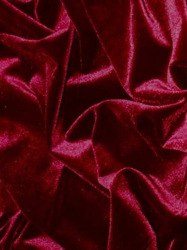 Velours velvet 5000 rouge bordeaux