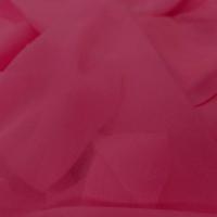 Vente de coupon de mousseline de soie rose 4m
