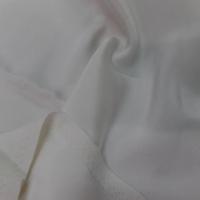 Vente de coupon de tissu beau crepe de soie blanc sur marseille