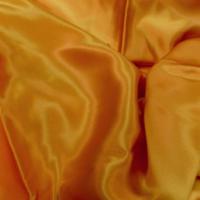 Vente de tissu satin de soie 100 jaune dore
