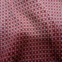 Viscose imprime petit motifs ton rose