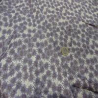 Viscose imprime petite fleurs blanc mauve7