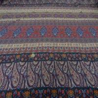 Viscose imprime ton rouge bleu orange4