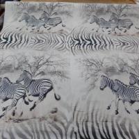 Viscose imprime zebre00
