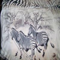 Viscose imprime zebre2