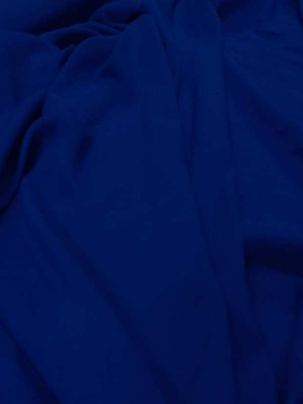 Viscose uni bleu fonce