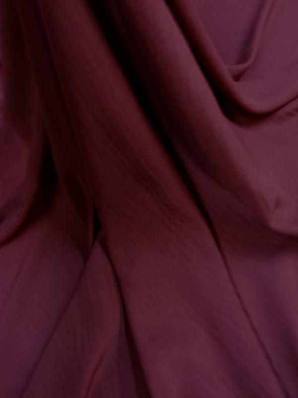 Viscose uni bordeaux