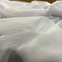 Voilage blanc en 3m plombe