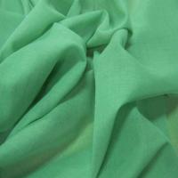 Voile coton fin vert