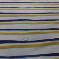 vente de tissu voile de coton imprimé rayures