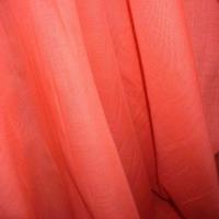 Voile de coton orange