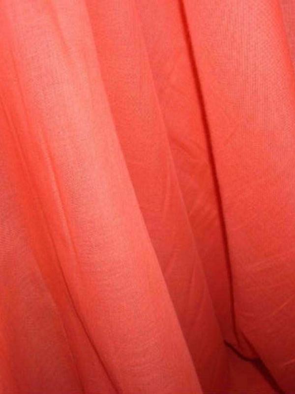 Voile de coton orange8