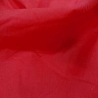 Voile de coton rouge