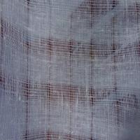 Voile de lin bleu faconne2