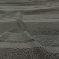 Voile de lin naturel 100 a bandes blanc cassé en 1 45m de large