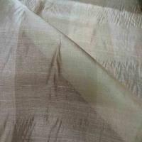 Voile de soie a bandes ton beige2